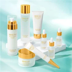 Сет за негу коже против бора и учвршћивања са дијатомејским квасцем